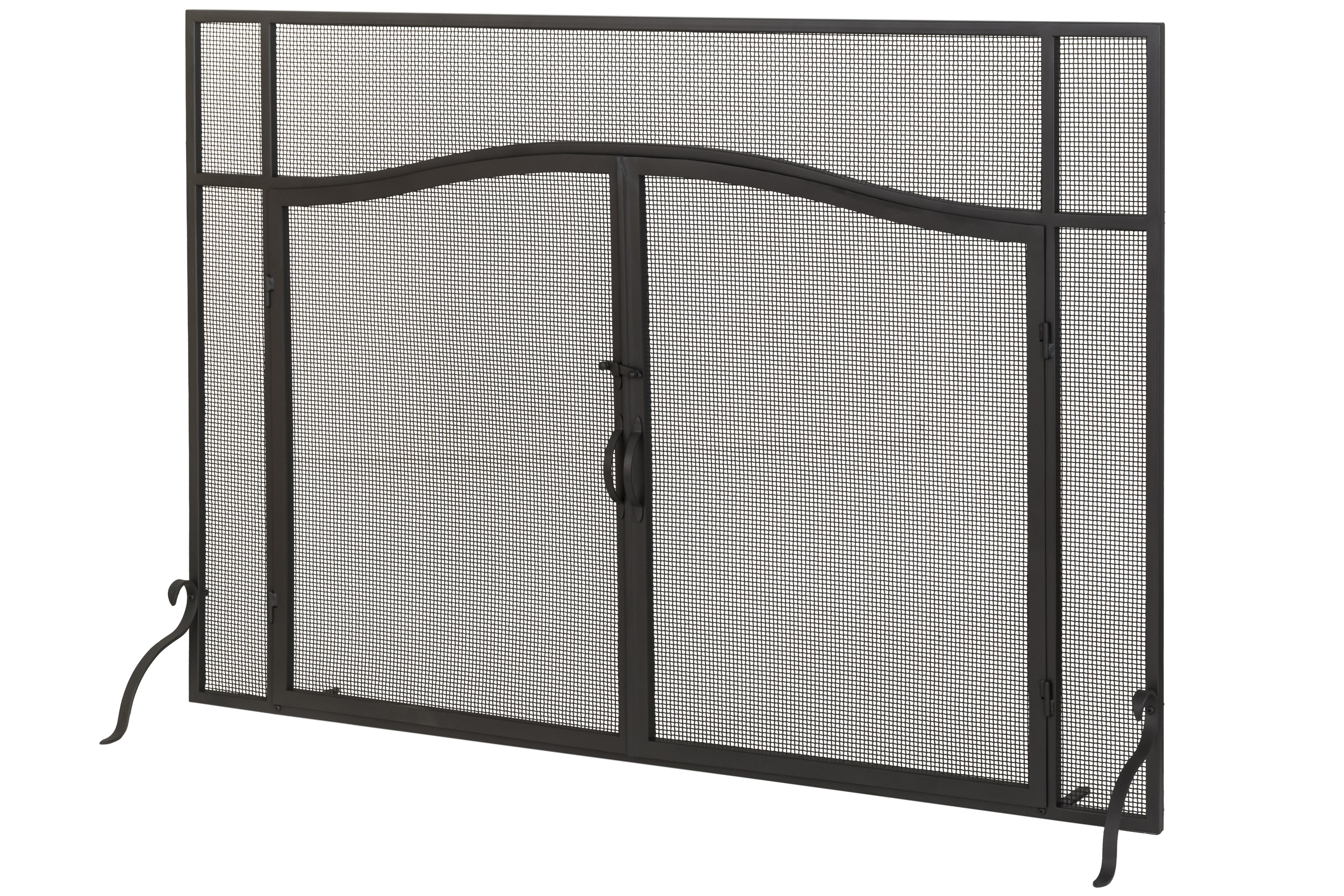 Meyda Lighting Prime Single Panel Iron Fireplace Screen - Wayfair Canada
