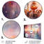 Ensemble de 5 décorations murales en métal