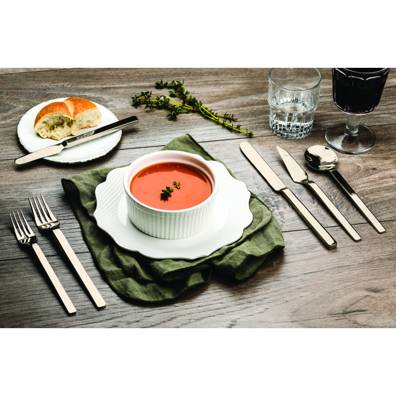 Ensemble de 20 pièces Stile Oro doré, Champagne