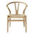 Rodolfo Wishbone Solid Wood Dining Chair-467123976