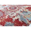 Tapis ivoire et rouge noué à la main de haute qualité