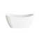 59 Inch Bathtub in Glossy White with Trim