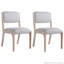 Ensemble de 2 chaises de salle à manger Modern-118897527-118897528