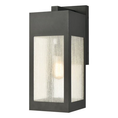Angus 20'' High 1-Light Outdoor Sconce - Charcoal
