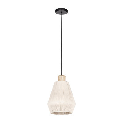 Tera 1 - Light Black Single Pendant