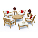 Noida Outdoor 8 - Piece Conversation Set