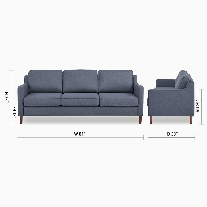 Ensemble de canapé 3 places, causeuse et fauteuil Artdeco Home, Gris