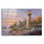 Art mural en verre épique «Majestic Guardian» par Nicky Boehme, 24 po x 16 po-2076907388