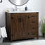 Ensemble de meuble-lavabo simple 36 po Slayton-1961482745