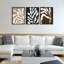 Retro Matisse Inspired Abstract Botanical - 3 Pieces by Erminia-72745650-72745649