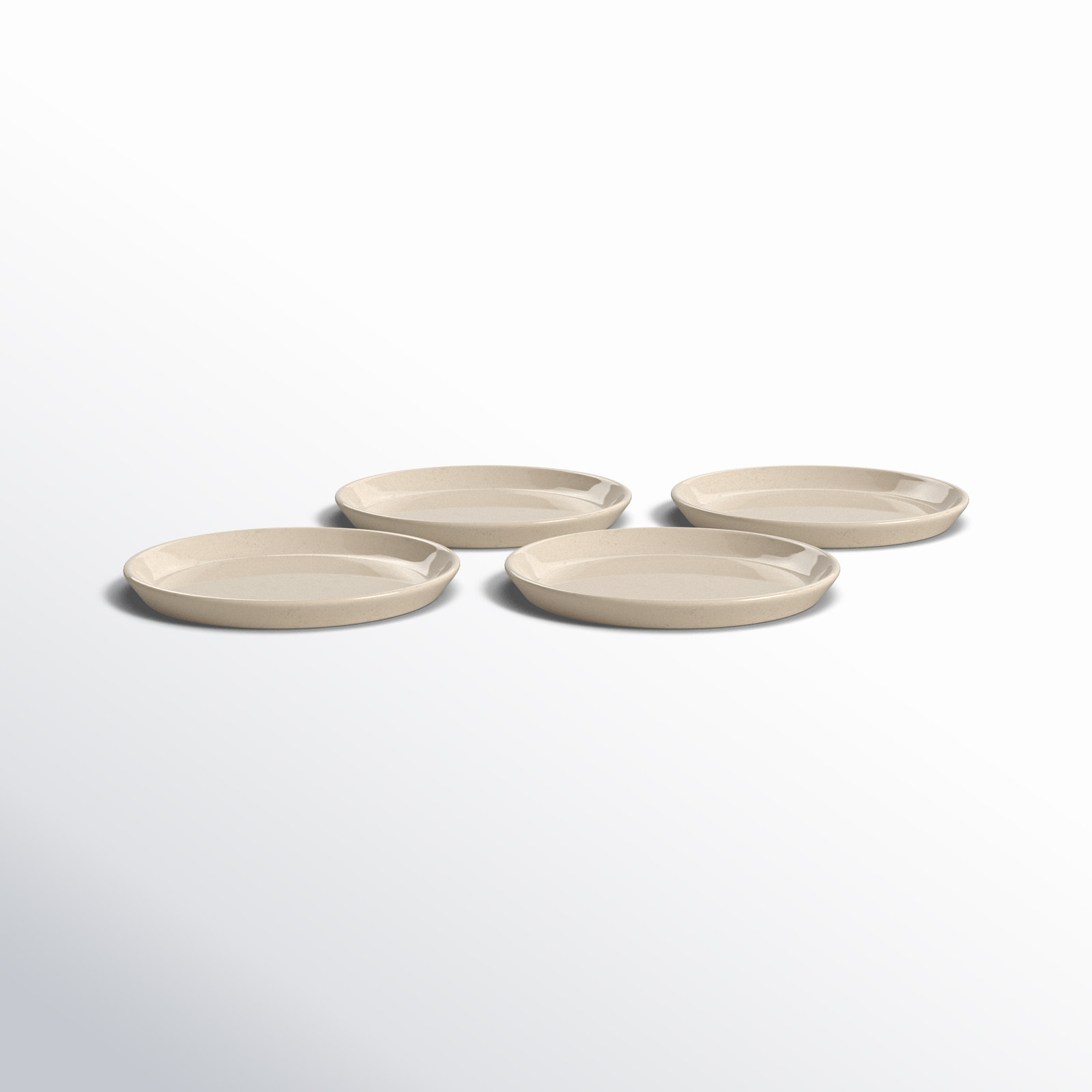 Borgen 6" Bread and Butter Plate, Muslin