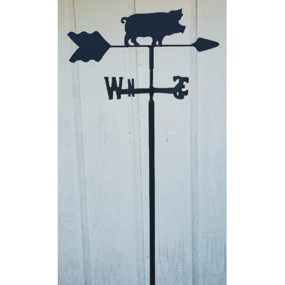 Girouette pour porcs à fixation pour jardin