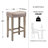 Zacary Counter Height PU Bar Stools-1307750991-1307750982