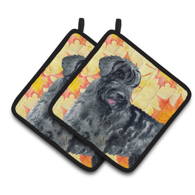 Cuisinier poignée de chute de schnauzer de caroline trésors géant