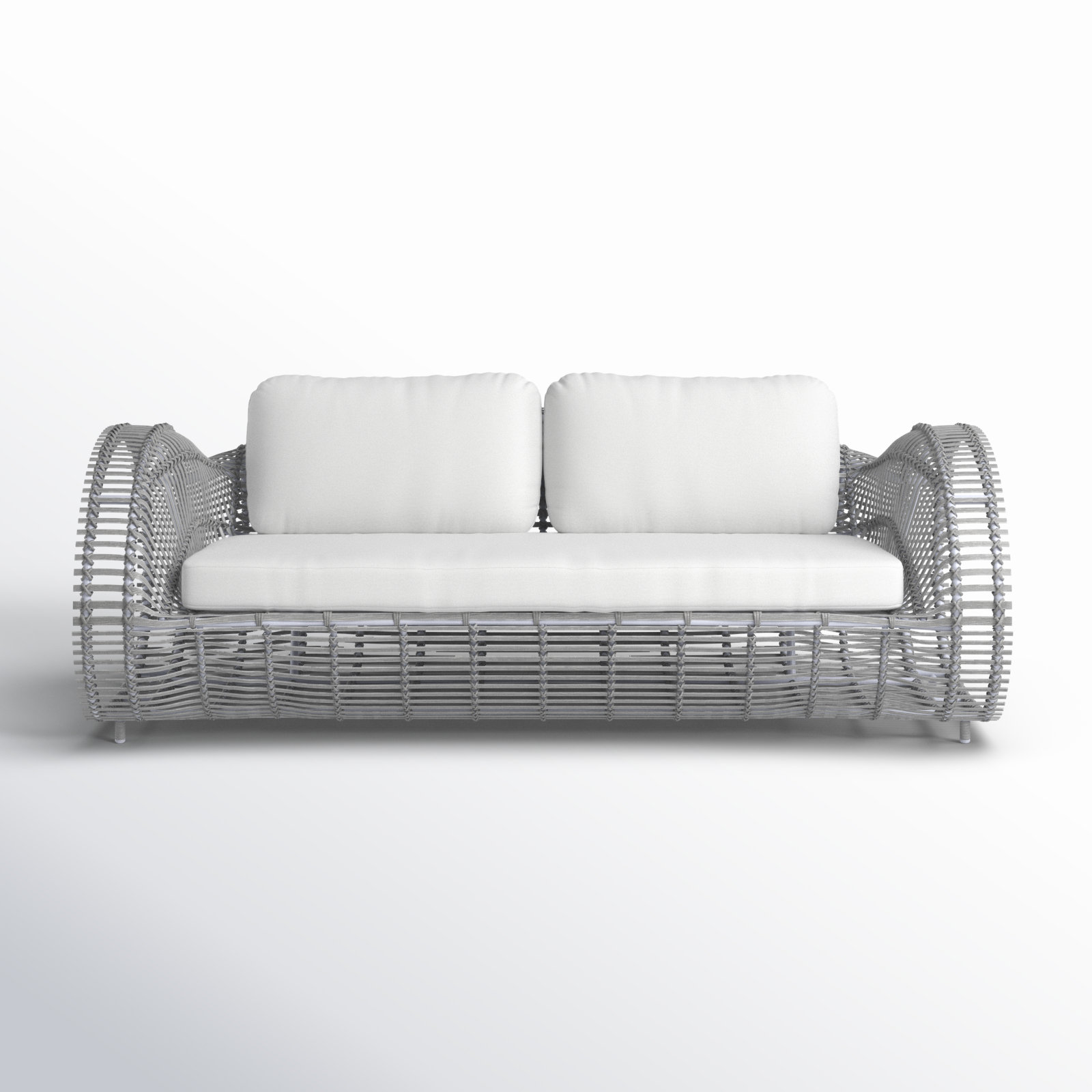 Dochi 80" Patio Sofa, Gray