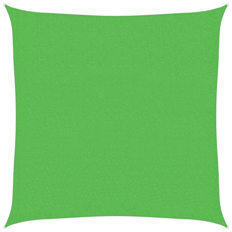 Fithian 2m x 2m Square Shade Sail, Light Green