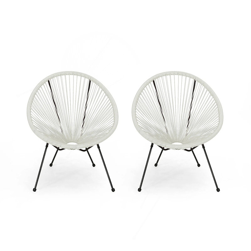 Chaise Anson (ensemble de 2) - Blanc