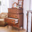 Armoire d'appoint en noyer massif-146989531