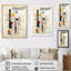 «Winvian Beige Blue Supreme», impression géométrique sur toile-2126261552-2126261553