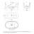 59'' x 30'' Freestanding Soaking Acrylic Bathtub with Overflow, Fluted Design-101890873