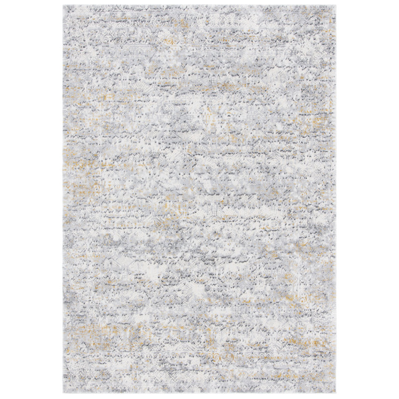 Alhambra Performance Abstract Rug, Rectangle 5'2" x 7'