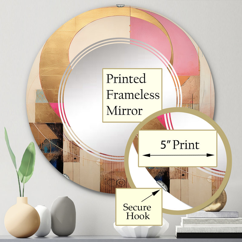 Miroir mural Veridian, 24 po x 24 po