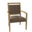 Preston Upholstered King Louis Back Arm Chair-1908007340-1960307855
