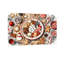 Motif de biscuits de Noël et de bonbons de Noël