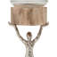 Pilier de table en verre 14,00 po H