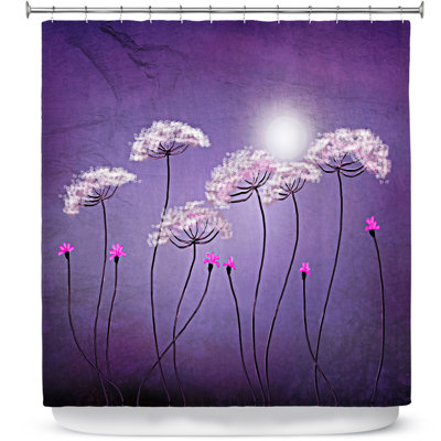 Rideau de douche simple moondance