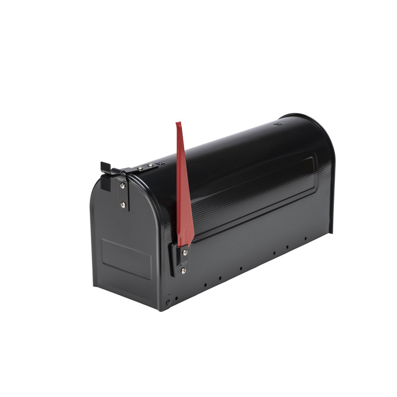 Aluminium Weatherproof US Mailbox, Black