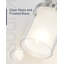 Luminaire de meuble-lavabo 3 lumières avec deux abat-jours en verre, applique murale moderne en nickel brossé pour installation sur miroir dans la salle de bain, couloir-2114379986