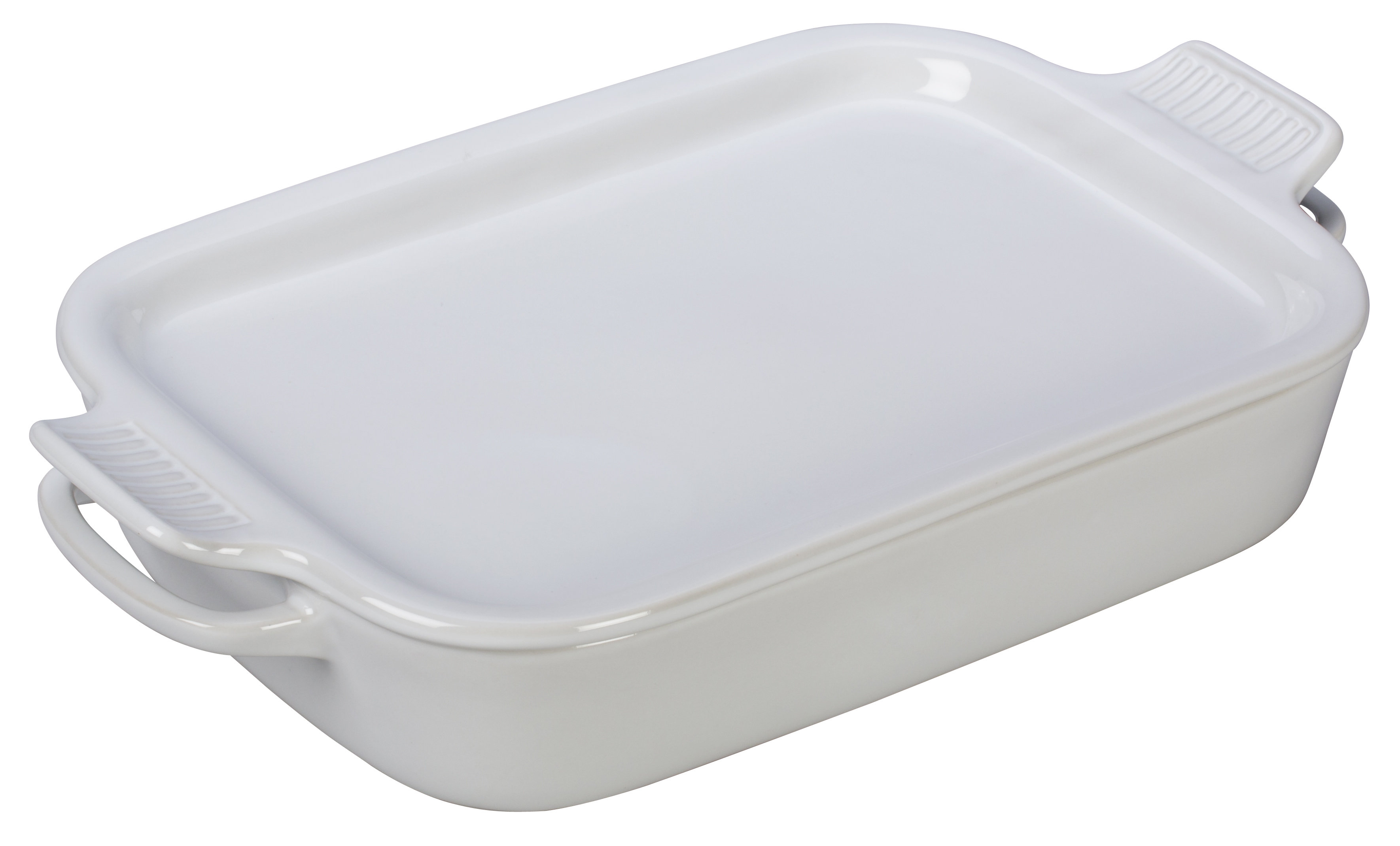 Le Creuset Stoneware 2.75 Qt Rectangular Dish with Platter Lid & Reviews | Wayfair