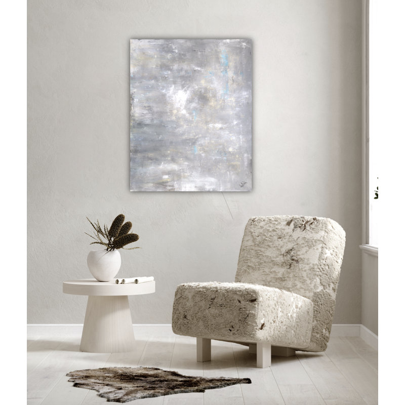 Snow Storm II By John Beard - Gallery Wrapped Canvas Print Print by John Beard, 50" H x 38" W x 3" D, Wrapped Canvas