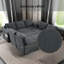 Canapé modulaire 9 pièces Ghulam-493228689