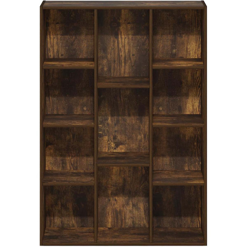 11-Cube Reversible Open Shelf Bookcase,