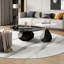 Table basse moderne simple ronde en marbre-104349810