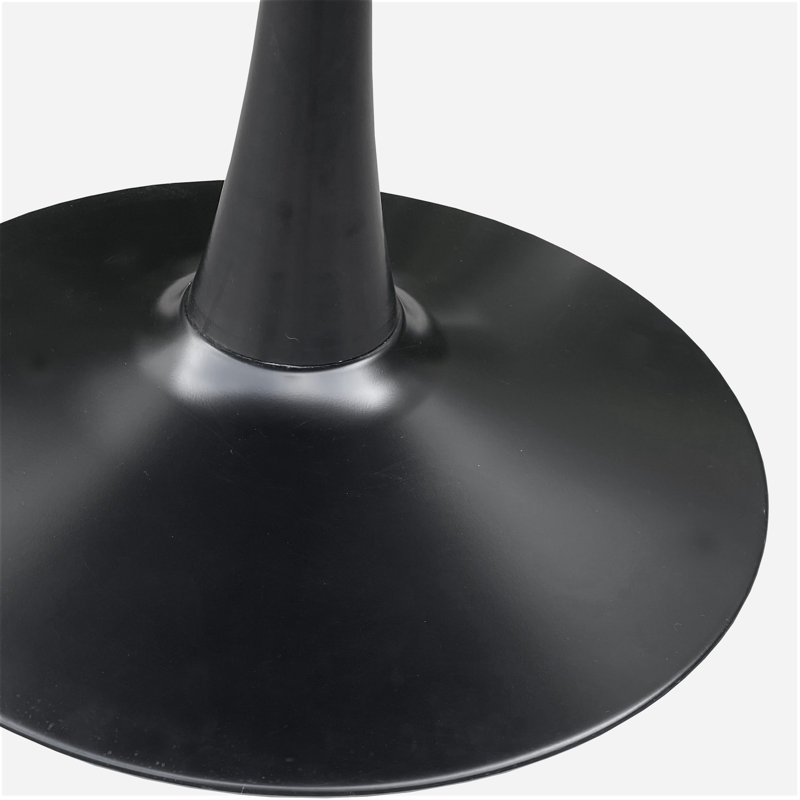 Table de salle à manger, Chêne, Noir