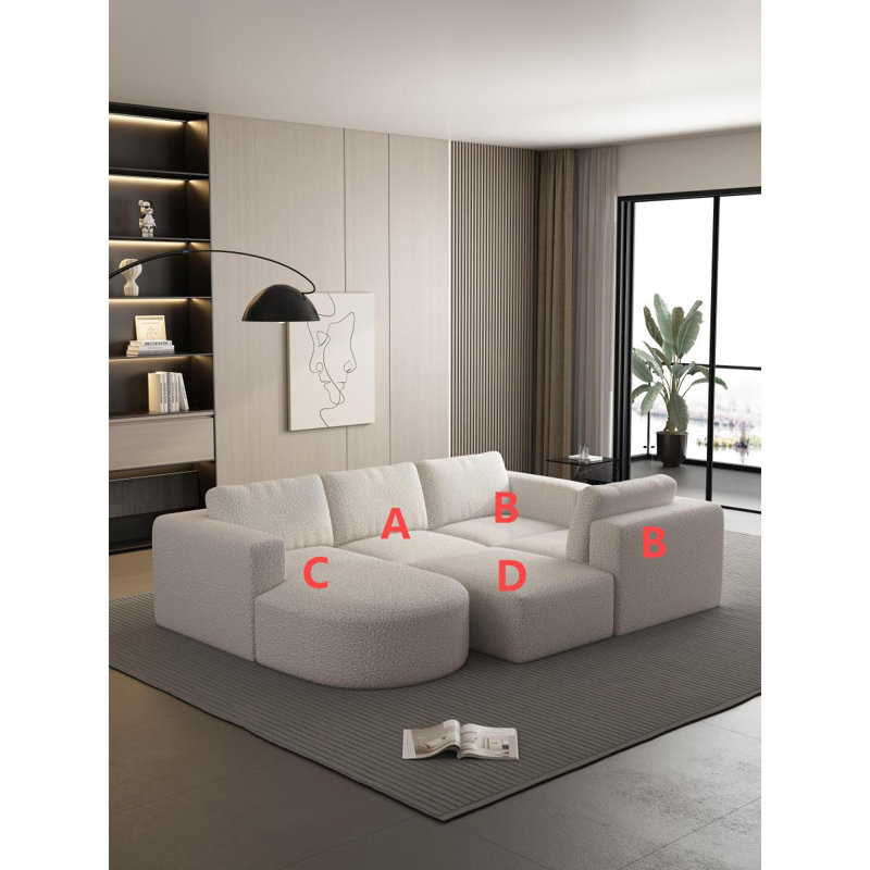 Canapé modulaire Boneless 104,32 * 74,80