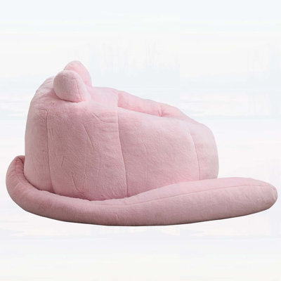 Cat-shaped Bean Bag Chair,No Assembly Required
