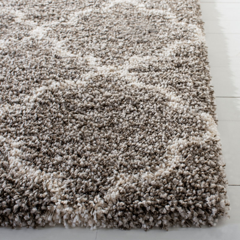 Girault Geometric Hand Woven Area Rug, Square 213 cm