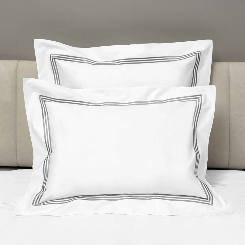 Platinum Sham, Lead Gray, King