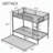 Twin XL over Twin XL Metal Bunk Bed with Twin Size Trundle-343380144