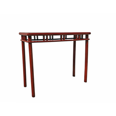 38.2 in. Solid Wood Console Table
