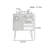Modern Minimalist Multi-Functional Accent Cabinet