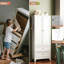 Armoire de rangement avec design bohémien et solutions de rangement polyvalentes pour les intérieurs modernes