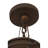 Tonioni 12 - Light Rust Single Pendant
