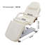 White hydraulic beauty bed