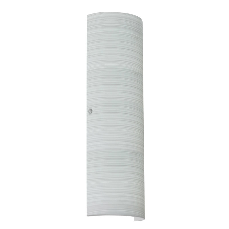 Plafonnier encastré 1 lumières Torre, H 21,75 po x L 7 po x P 3,5 po, Craie