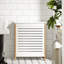 Wood Cabinet Laundry Hamper